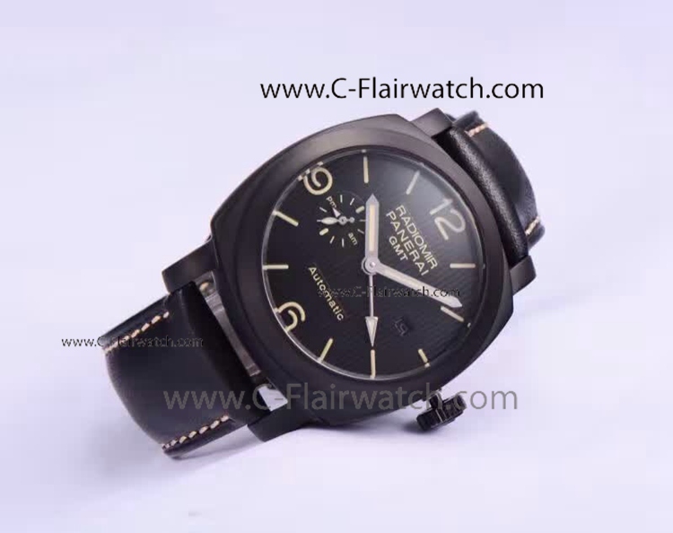 Clone Panerai Radiomir GMT 1940 Black Case PAM00657 Watch